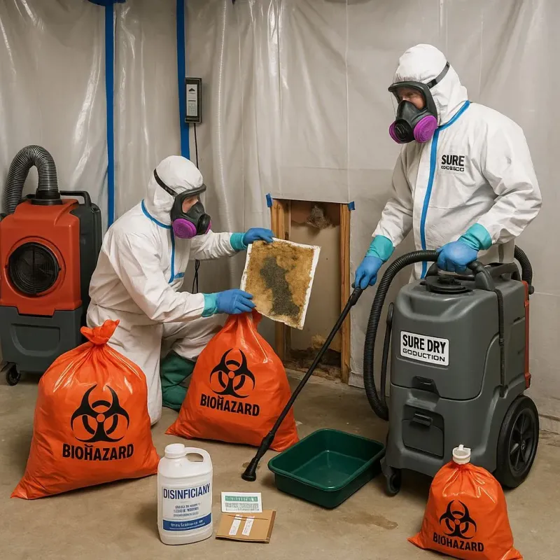 Contaminated Water Handling Protocols process in Saratoga Springs, UT