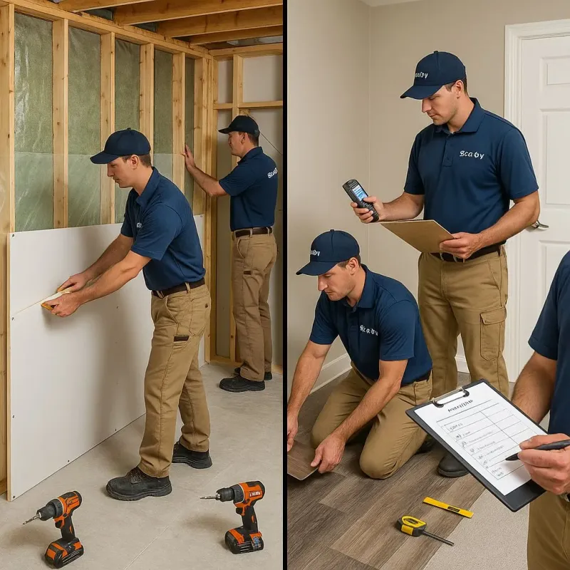 Repairs and Reconstruction process in Saratoga Springs, UT