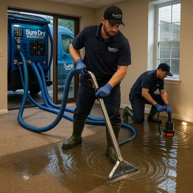 Water Extraction and Removal process in Saratoga Springs, UT
